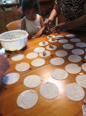 男の餃子とフリッターとカレー_f0197246_23221178.jpg