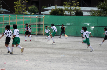 練習試合 vs 富美浜SC,藤崎FC_b0159949_1111519.jpg