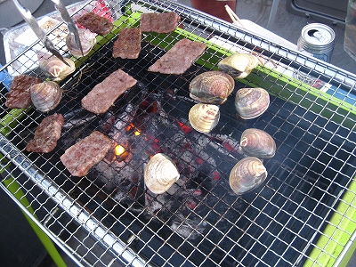 アフターランはBBQ_a0036808_15541947.jpg