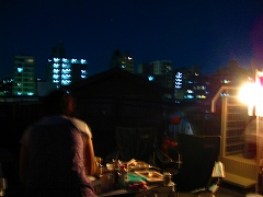 アフターランはBBQ_a0036808_15574618.jpg