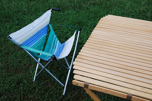 ROLL TOP TABLE : 岐阜発おしゃれキャンプ？