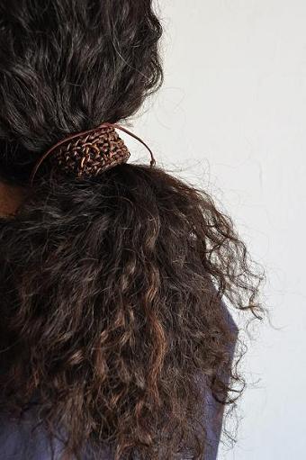 Leather Hair Ornament_c0146727_392053.jpg