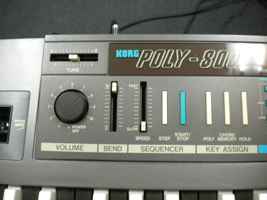 KORG POLY-800試奏記 : 風流音色まねゑもん KORG POLY-800試奏記 : 風流音色まねゑもん