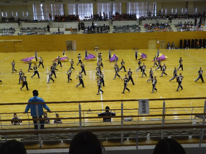 第10回マーチングバンド･バトントワーリング岡山県大会_e0234886_231209.jpg