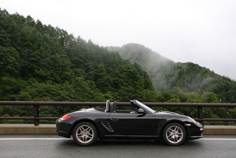 ボクスタースパイダーのサイドダクト換装..... : PORSCHE Boxster