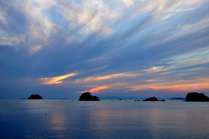 鴨池からの夕景_f0184314_2022862.jpg