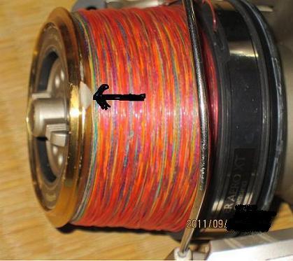 リール修理 97スーパーエアロ Ev のスプールエッジの傷 Take The Short Cast 投げ釣りが好き リール修理 97スーパーエアロ Ev のスプールエッジの傷 Take The Short Cast 投げ釣りが好き