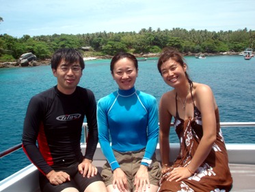 暖かい海でカラフルな魚と!_f0144385_1955141.jpg