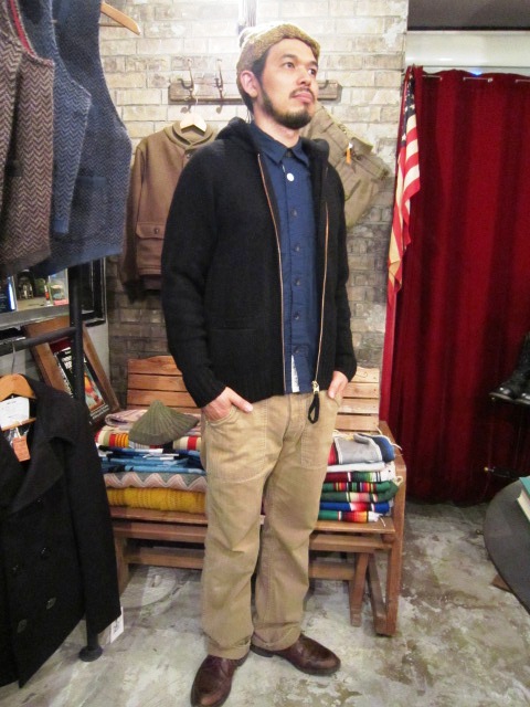 RIDING HIGH \"ウール裏毛パーカー\" & JACKSON MATISSE \"Cowichan Hoodie\" ご紹介!_f0191324_9472812.jpg