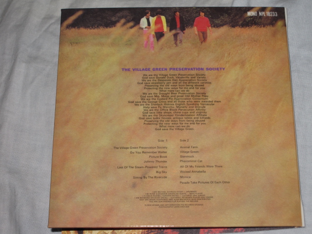 THE KINKS / THE KINKS ARE THE VILLAGE GREEN PRESERVATION SOCIETY ~ DELUXE EDTION~ (紙ジャケ)_b0042308_18145094.jpg