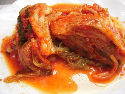 배추김치 ペチュキムチ 白菜キムチ 日だまりカフェ