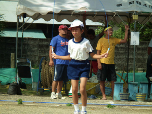 諸鈍小中学校運動会　その２　縄跳び_e0028387_21425088.jpg