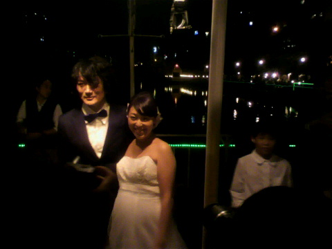 イサオさんあやちゃんｗｅｄｄｉｎｇ　ｐａｒｔｙ　＠　カナルカフェ_b0206779_21423143.jpg