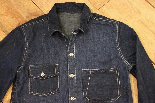 1920\'s style CUSTON DENIM SHIRT その3_d0121303_152954.jpg