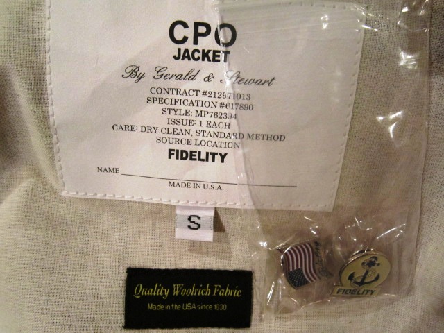 FIDELITY×WOOLRICH \"CPO SHIRT JACKET\" ご紹介!_f0191324_94659.jpg