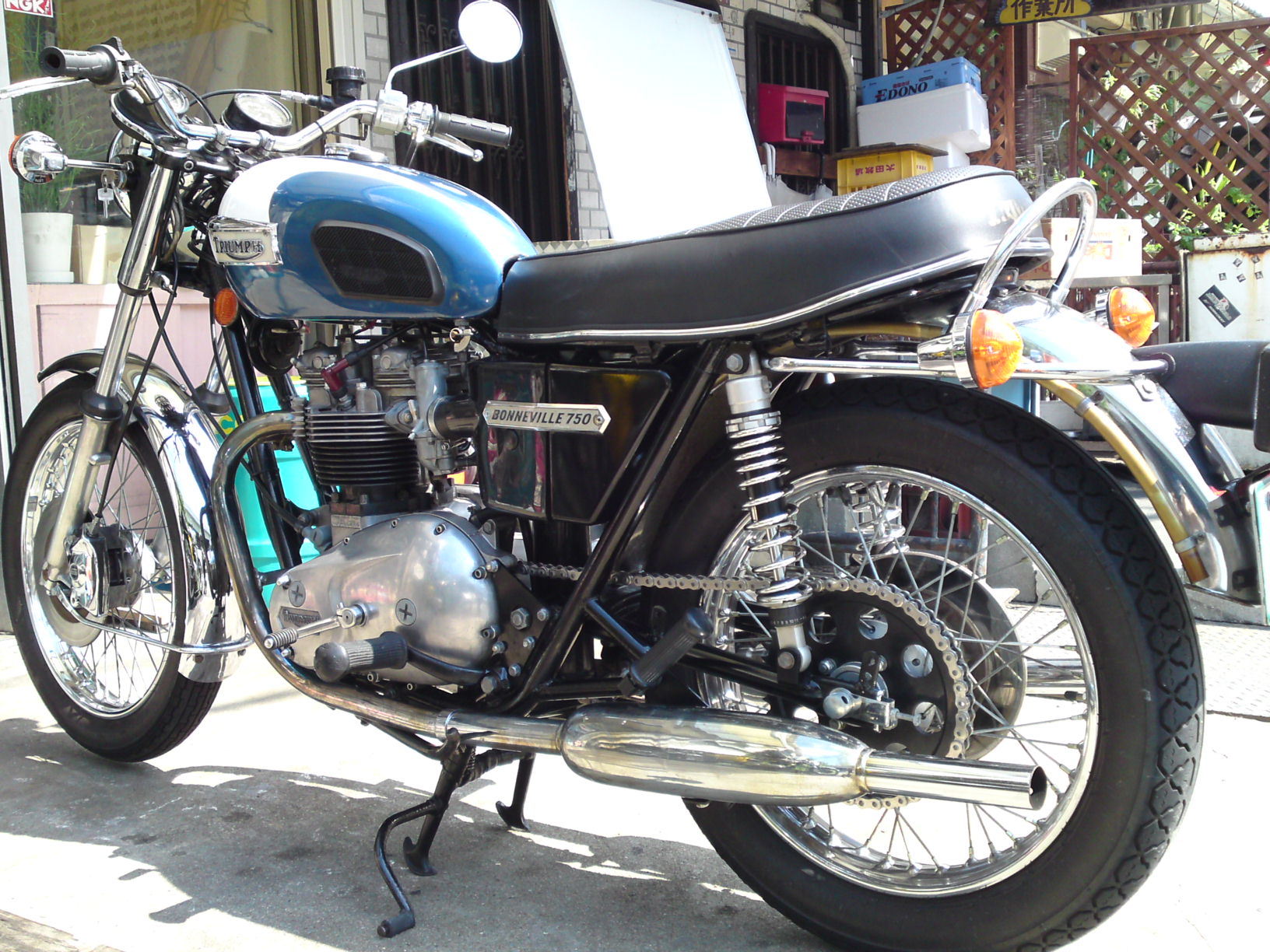 トライアンフ T140V ボンネビル : タイガーワークス モーター