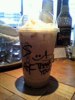 スタバにて。_e0035344_22221492.jpg