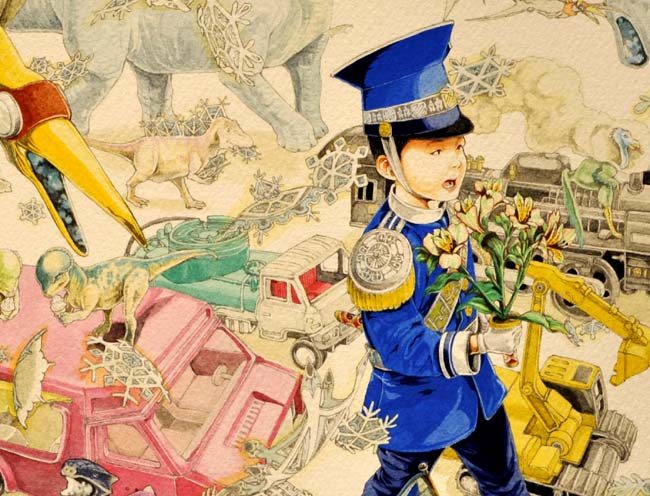 蔵織・スタッフ水上祐子(細密画)の作品展がj始まります。_d0178448_90092.jpg