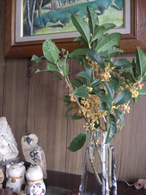 金木犀の花_f0226713_23343224.jpg