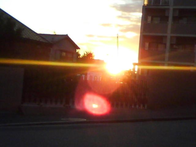 夕日_f0150767_19501190.jpg