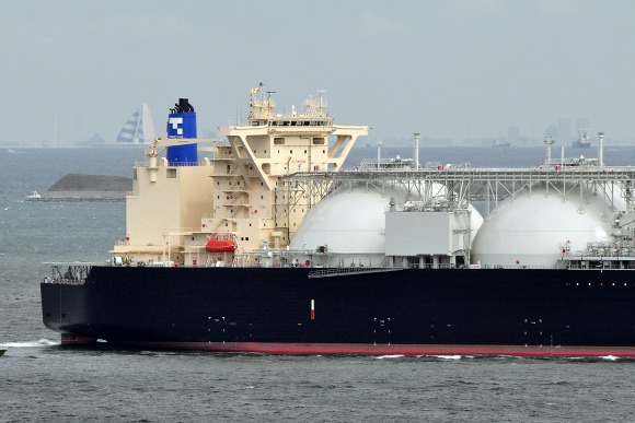 LNG船「ENERGY HORIZON」デビュー!_e0158925_11543163.jpg