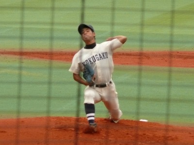 國學院大対専修大 9月26日 東都大学野球2部_b0166128_9474040.jpg