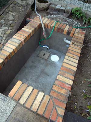 自作手作り池造り全公開 ちょい古道具ライフ 自作手作り池造り全公開 ちょい古道具ライフ