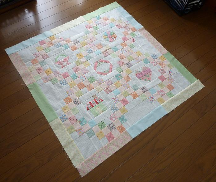 周りの布と隠れたルール はなはな パッチワークキルト 日々のつぶやき 周りの布と隠れたルール はなはな パッチワークキルト 日々のつぶやき