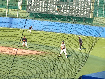 拓殖大対国士舘大 9月28日 東都大学野球2部_b0166128_19203837.jpg