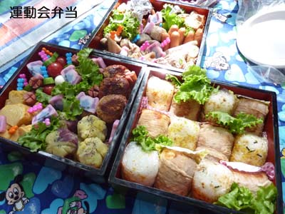 あーさまと運動会弁当_e0199740_185543.jpg