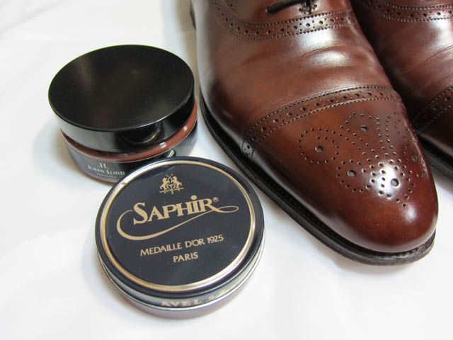 John Lobb ジョンロブのSaunton ソーントンの靴磨き : 気まま暮らし John Lobb ジョンロブのSaunton ソーントンの靴磨き : 気まま暮らし
