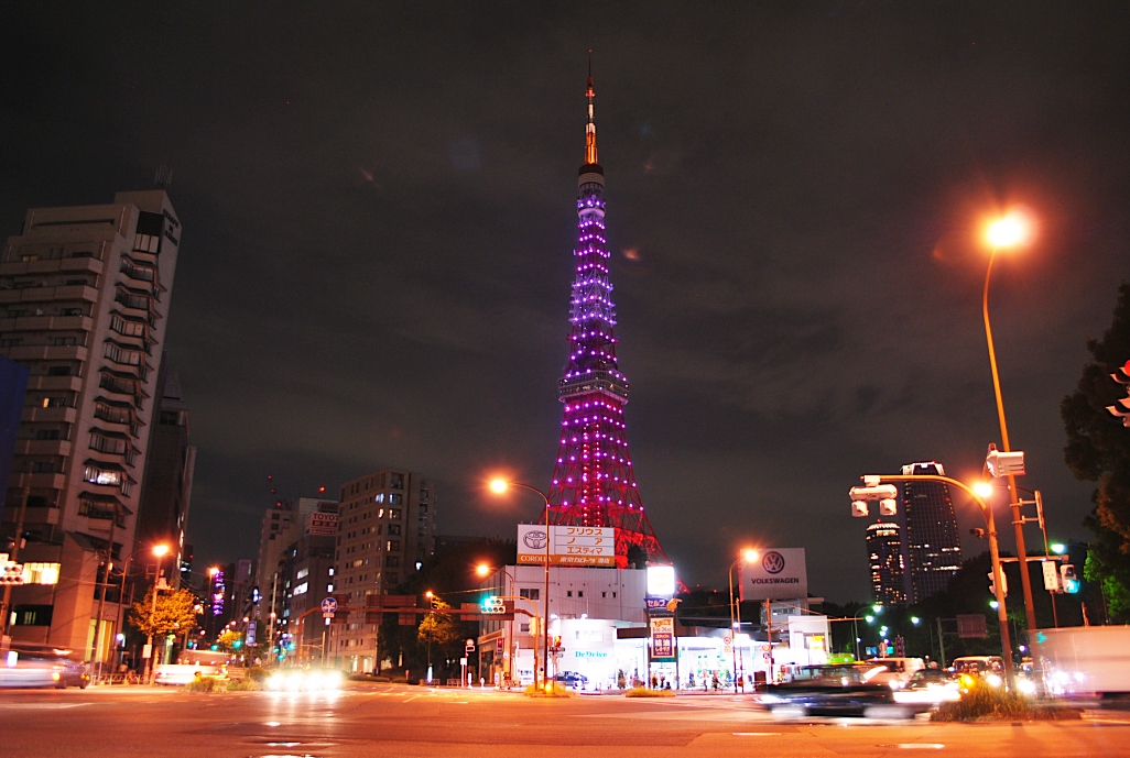 東京タワー 11 ピンクライトアップ と新幹線 ツッチ の ｔｒａｉｎ ｐｈｏｔｏ ｂｌｏｇ