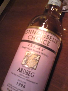 ■Malt　Whisky■　ARDBEG　１９９６_c0014695_175021100.jpg