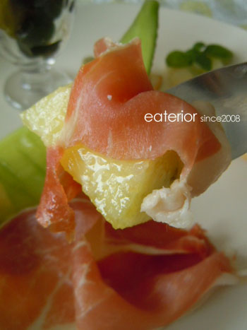 生ハムとメロン Eaterior