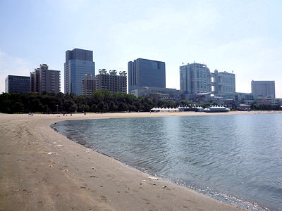 お台場の砂浜_d0039443_12484066.jpg