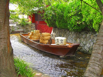 京都高瀬川の水運と角倉了以_e0237645_1291225.jpg