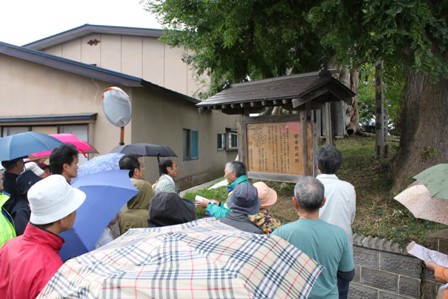 弘前藩よろずツアー　弘前藩の成立まで～城跡をめぐる～_d0131668_1618179.jpg