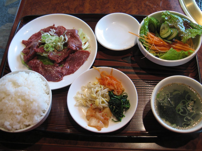 本日のランチ＠焼肉ぎゅうぎゅう 三鷹本店_a0189915_22554111.jpg