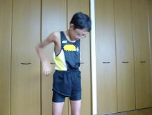 陸上競技大会 その１ 服装編 しましま考