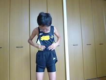 陸上競技大会 その１ 服装編 しましま考