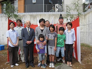 椿峰 W様 地鎮祭_d0005380_15523178.jpg