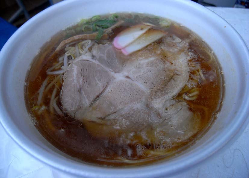 2011年10月 京橋朝市 岡山ラーメン学会の朝ラ_a0102098_8203915.jpg