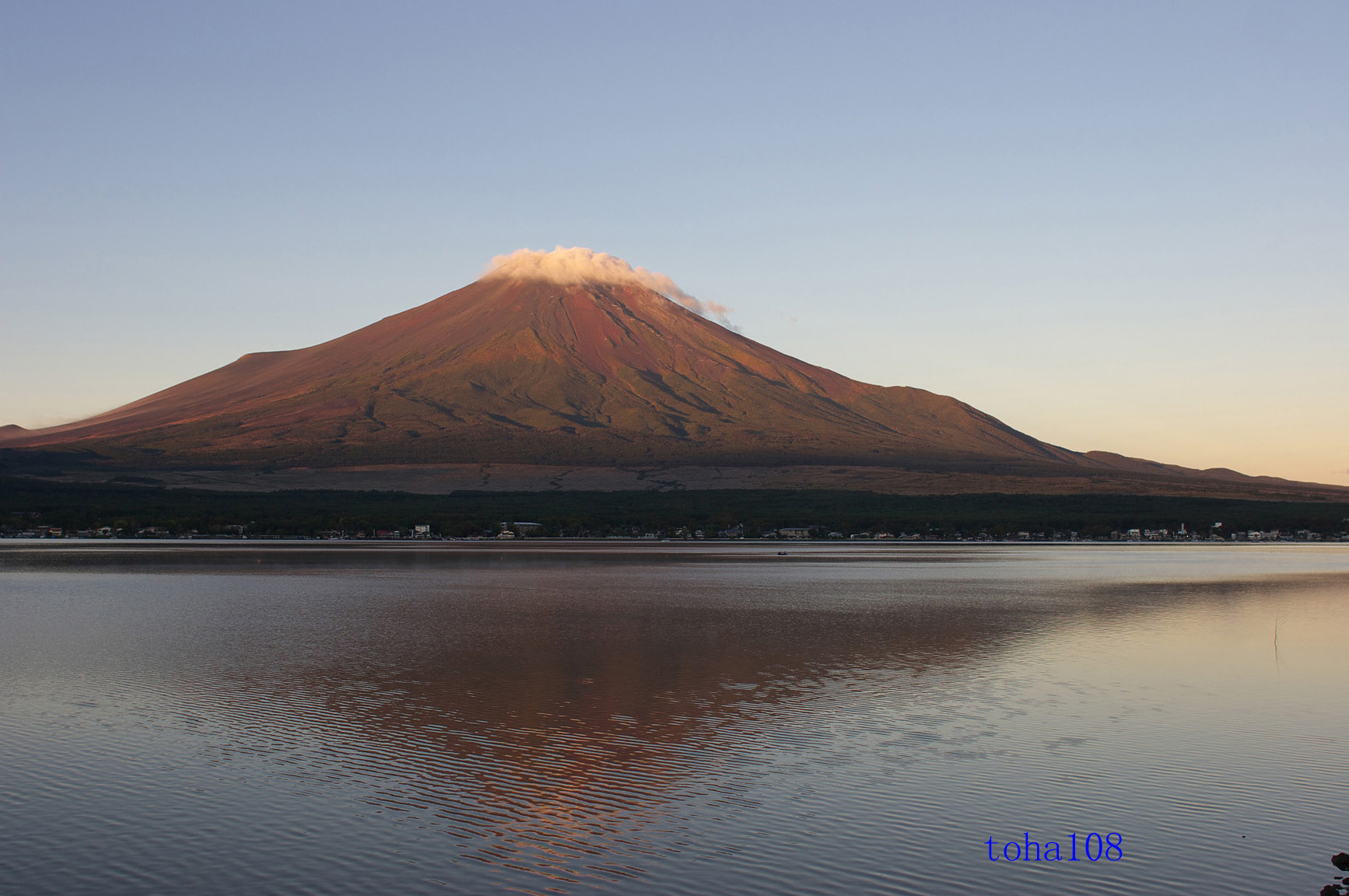 富士山の秋・朝焼け２_f0010298_105590.jpg