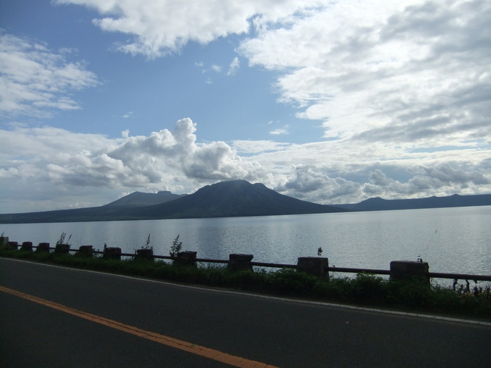 ブレーキチェックとキノコ汁チェックで支笏湖へ!_c0226202_174751.jpg