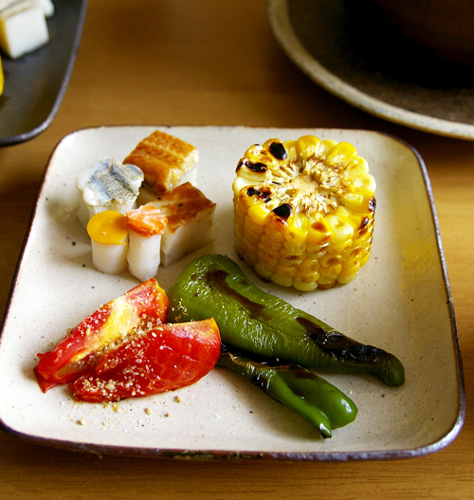 河内屋さんのあなごご飯の素でちらしご飯♪_b0099332_17534818.jpg