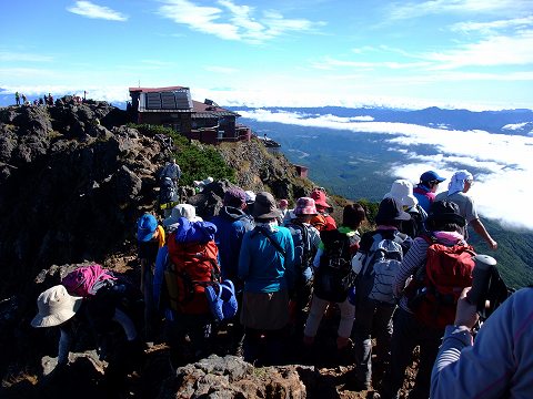 八ヶ岳 「赤岳」 登山、中編_e0045768_22523397.jpg