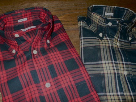 INDIVIDUALIZED SHIRTS　　　Standard Fit Flannel Check B.D Shirts_c0134310_22361369.jpg