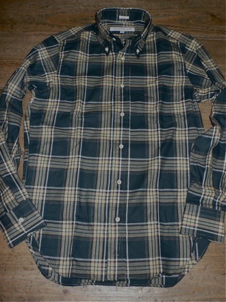 INDIVIDUALIZED SHIRTS　　　Standard Fit Flannel Check B.D Shirts_c0134310_22585029.jpg