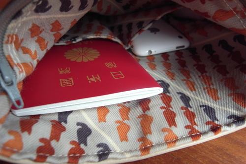 革shibaf　第一弾、passport bag \"leather\"_e0243765_10583731.jpg