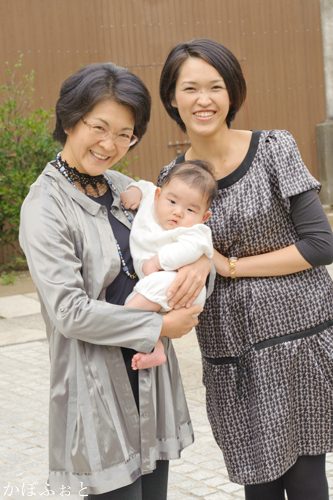 お宮参りの写真撮影 横浜市 鶴見神社 かぼふぉと 撮影ブログ